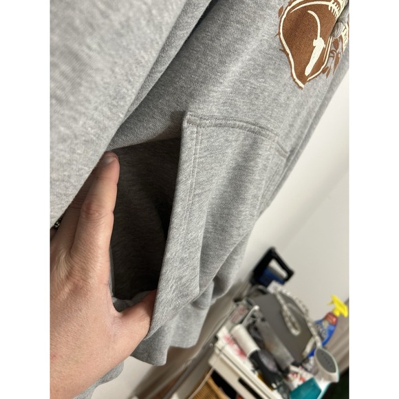 Texas Longhorns 2005 Rose Bowl Granddaddy Of Them All Gray‎ Nike Hoodie Men's L - Picture 7 of 12
